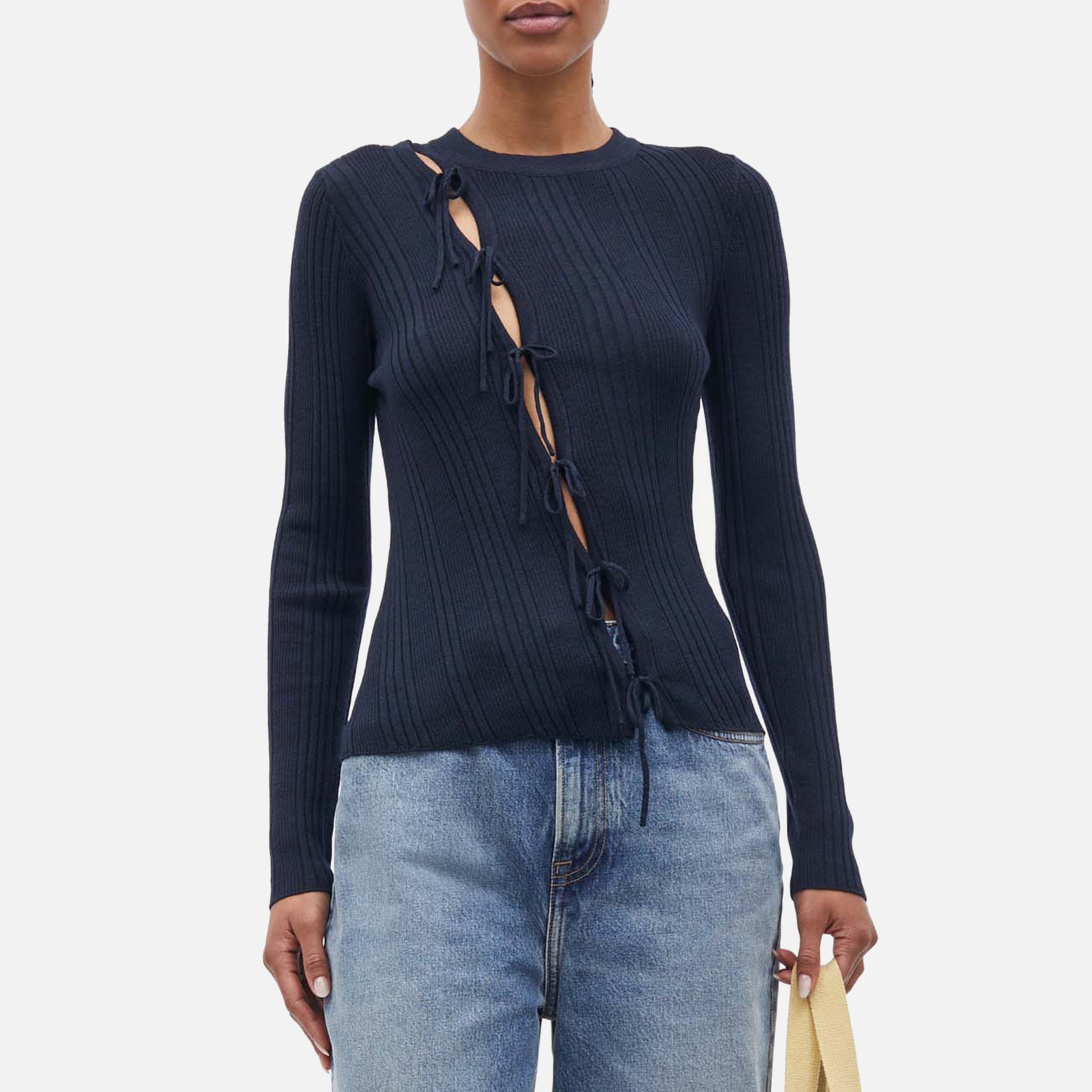 Samsøe Samsøe Salori 15564 Ribbed-Knit Sweater - XS - SALUTE