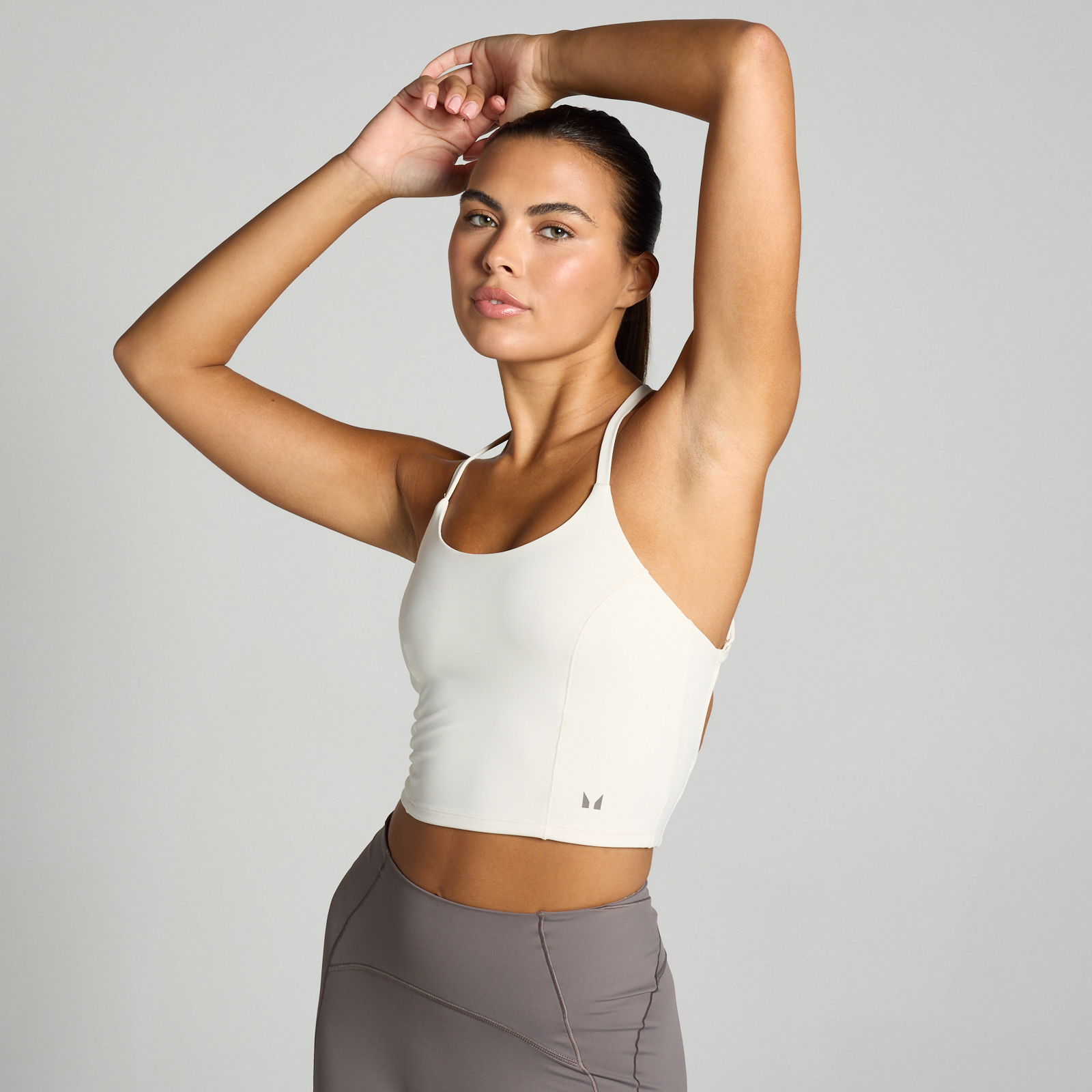 5059883395012 - MP Damen Tempo Ultra Top mit überkreuzten Rückenträgern – Vanille - XXL