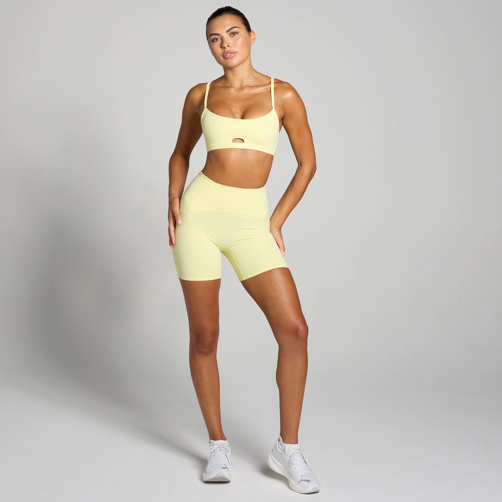 Thumbnail - MP Damen Tempo Ultra BH mit Trägern – Zitrone - S