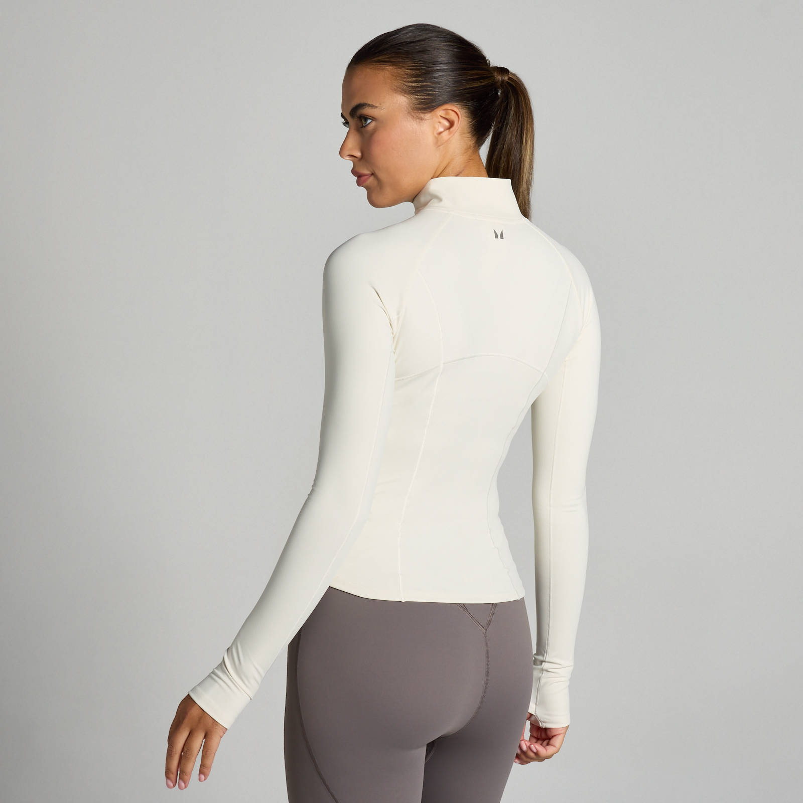 MP Damen Tempo Ultra Curved Seam Jacke – Vanille - XS