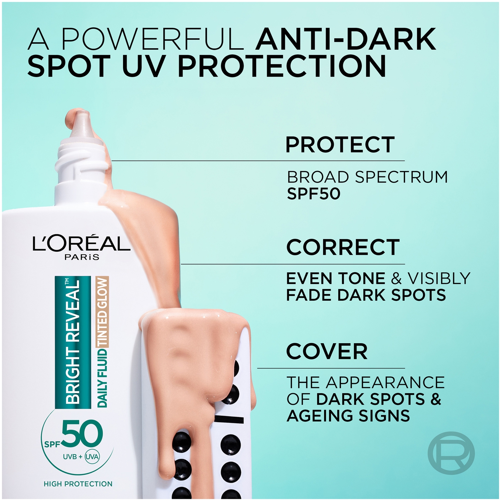 Thumbnail - L'Oréal Paris Daily Fluid Tinted Glow SPF 50+ 50ml (Various Shades) - Pearl Glow