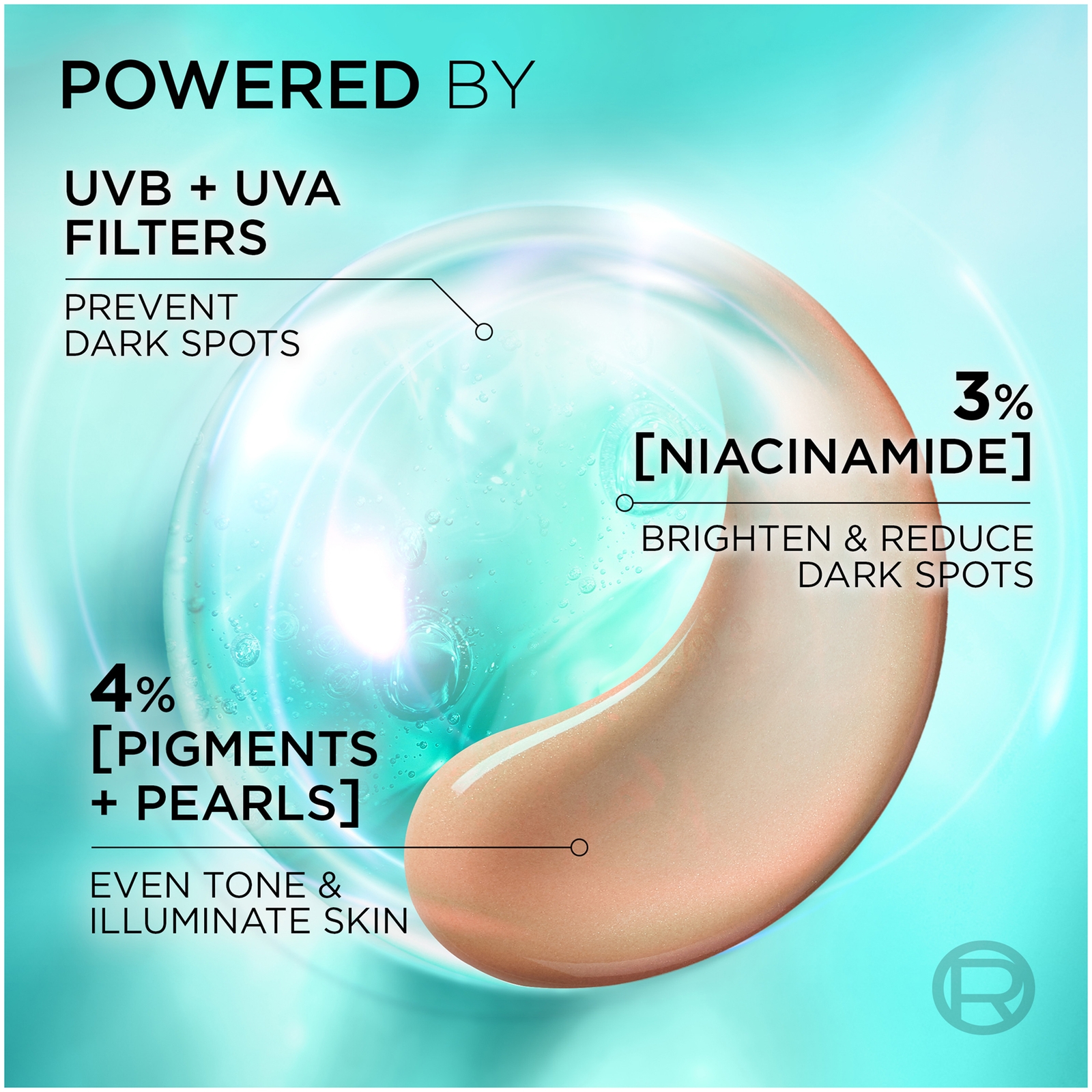 Thumbnail - L'Oréal Paris Daily Fluid Tinted Glow SPF 50+ 50ml (Various Shades) - Pearl Glow
