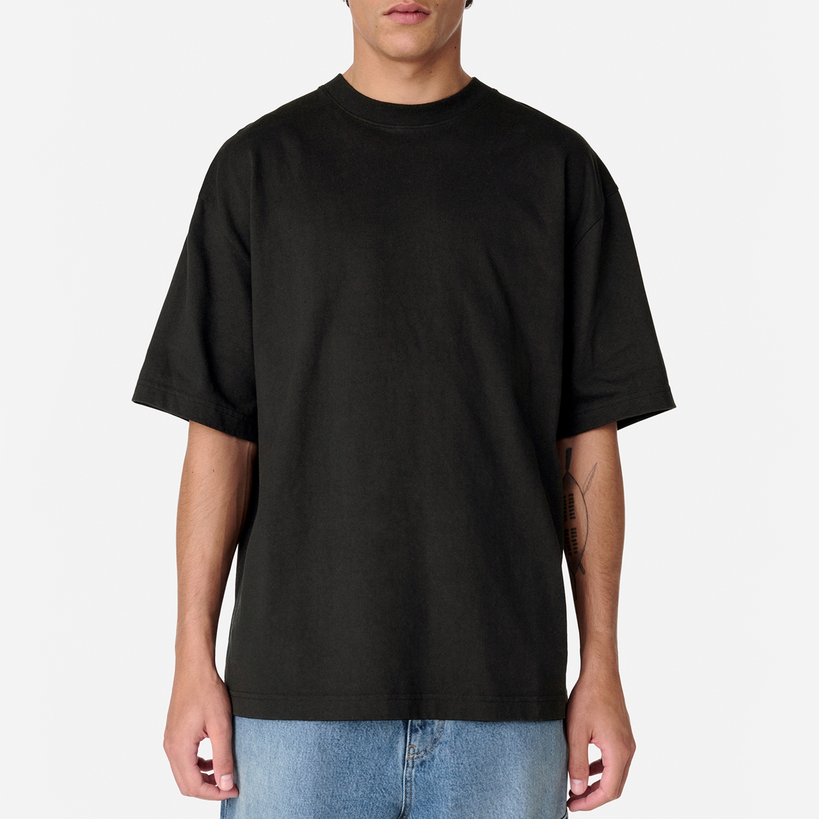Axel Arigato Laced Cotton-Jersey T-Shirt - S