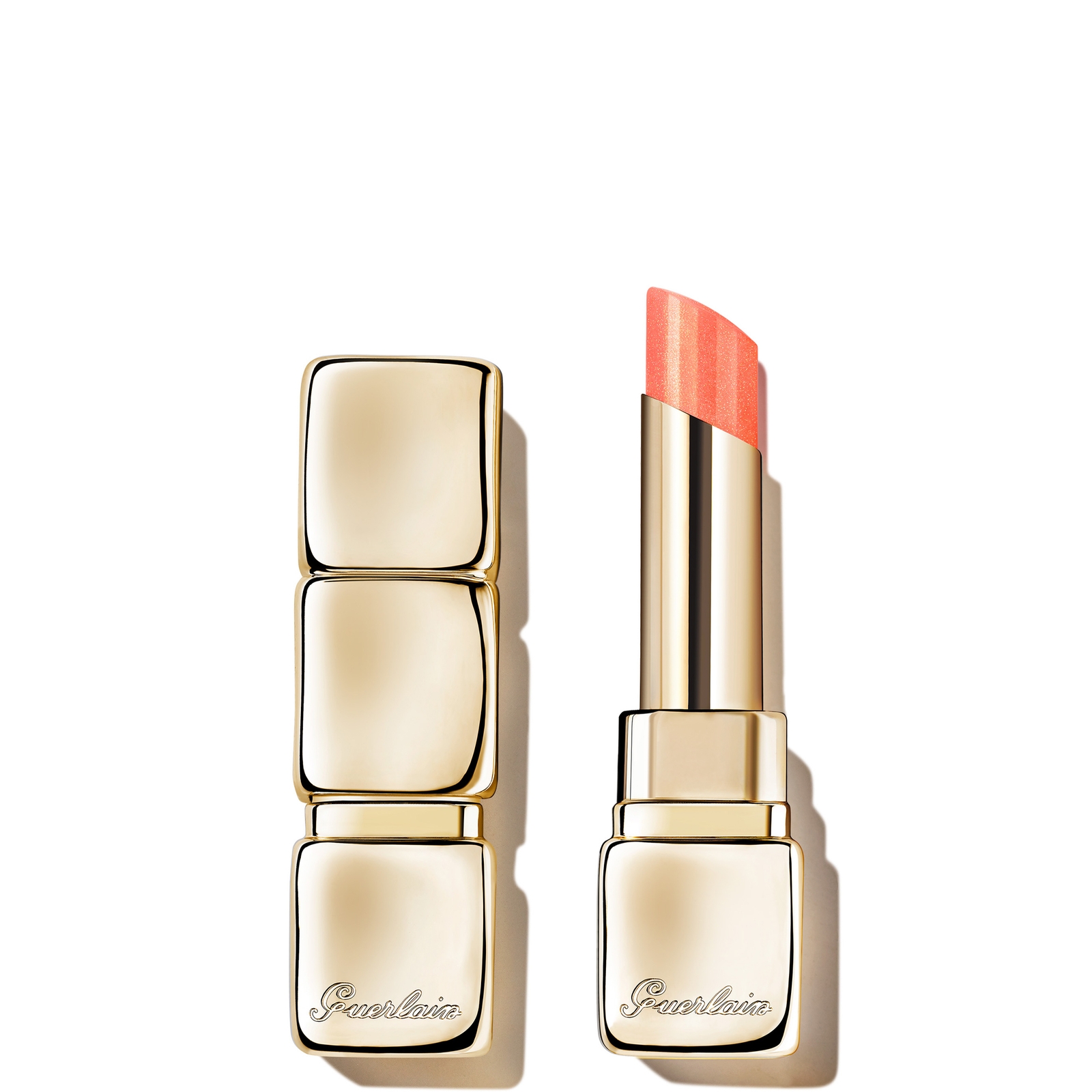 

Guerlain KissKiss Bee Glow 98% Natural-Origin Honey Tint Balm- Pearly (Various Shades) - 389 PEARLY PEACH