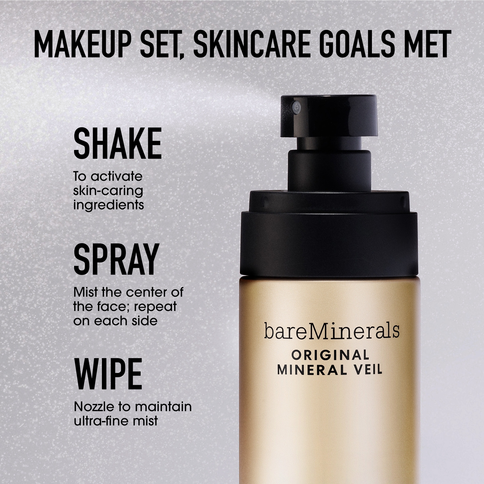 Thumbnail - bareMinerals Original Mineral Veil 24hr Natural Matte Setting Spray 100ml