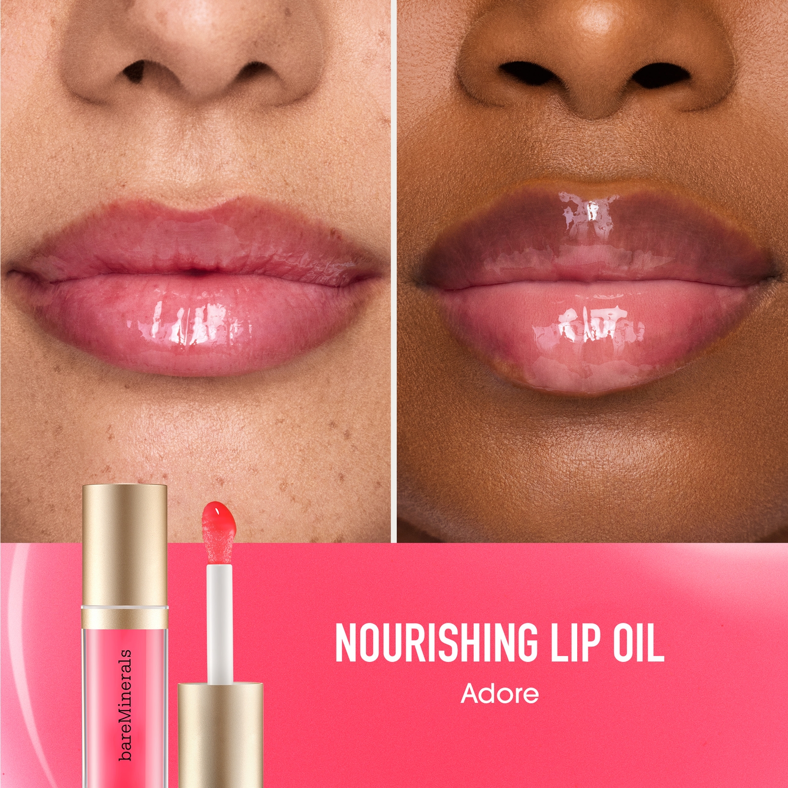Thumbnail - bareMinerals Nourishing Lip Oil 3.8ml (Various Shades) - Adore