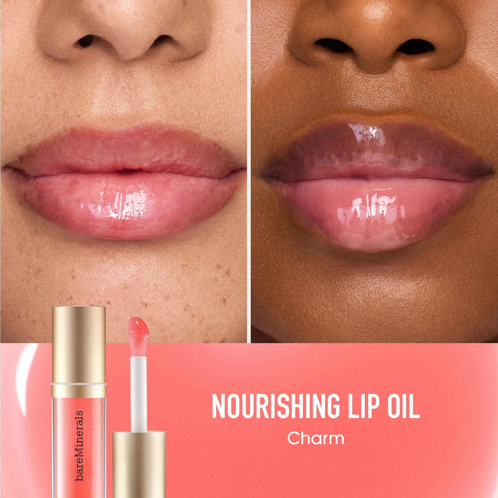 Thumbnail - bareMinerals Nourishing Lip Oil 3.8ml (Various Shades) - Charm