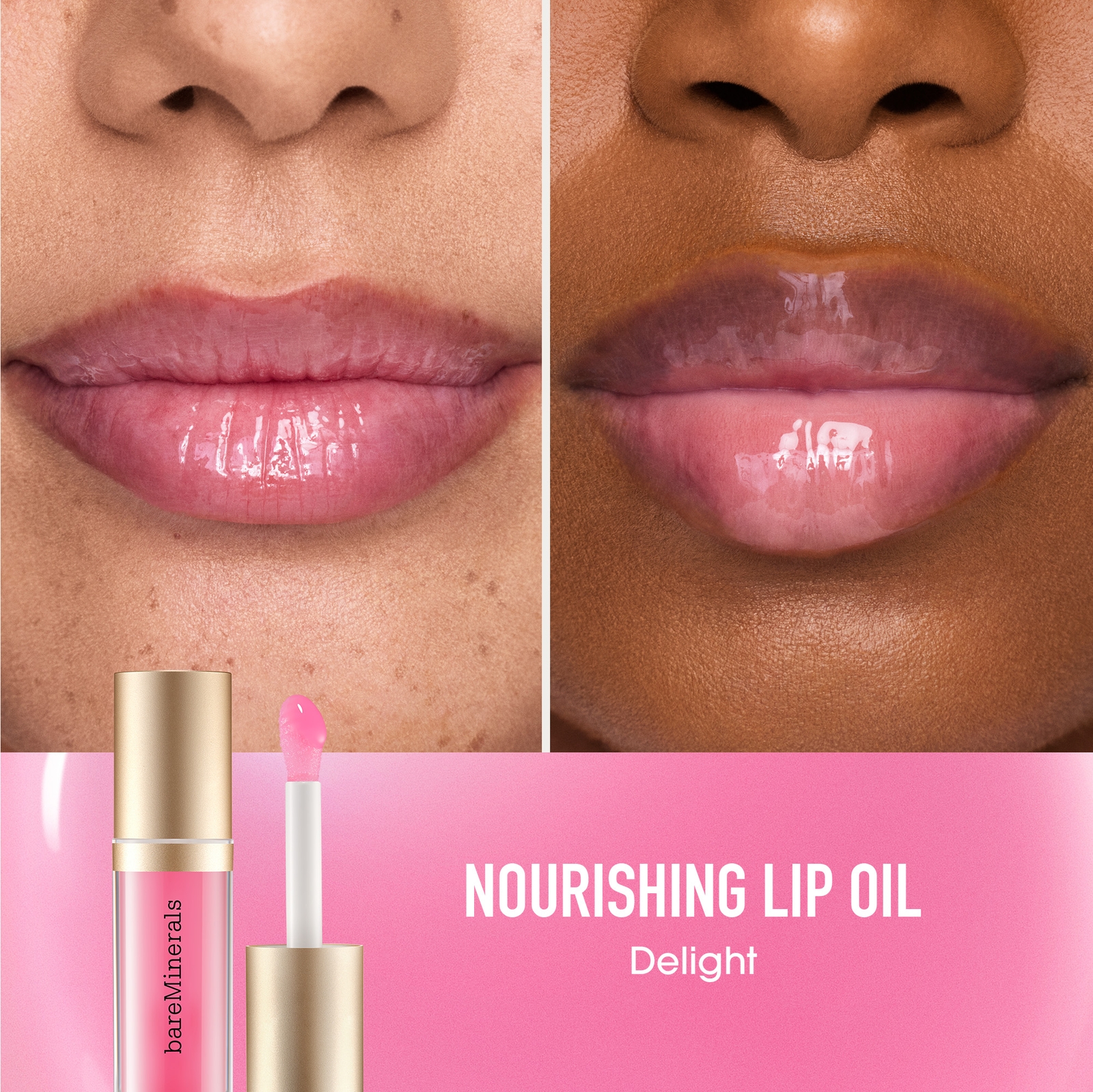Thumbnail - bareMinerals Nourishing Lip Oil 3.8ml (Various Shades) - Delight