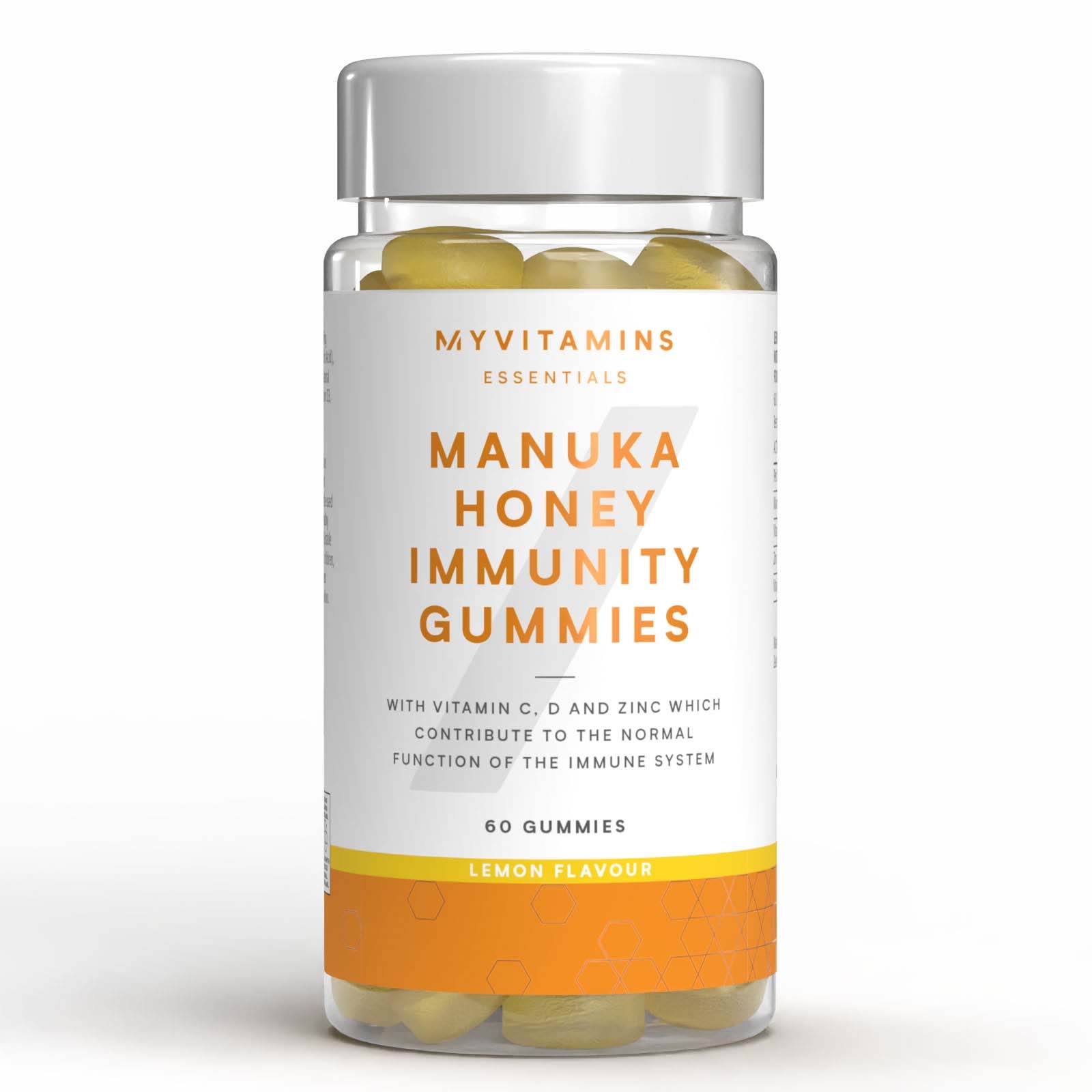 Manuka Honey Immunity Gummies - 60gummies - Lemon