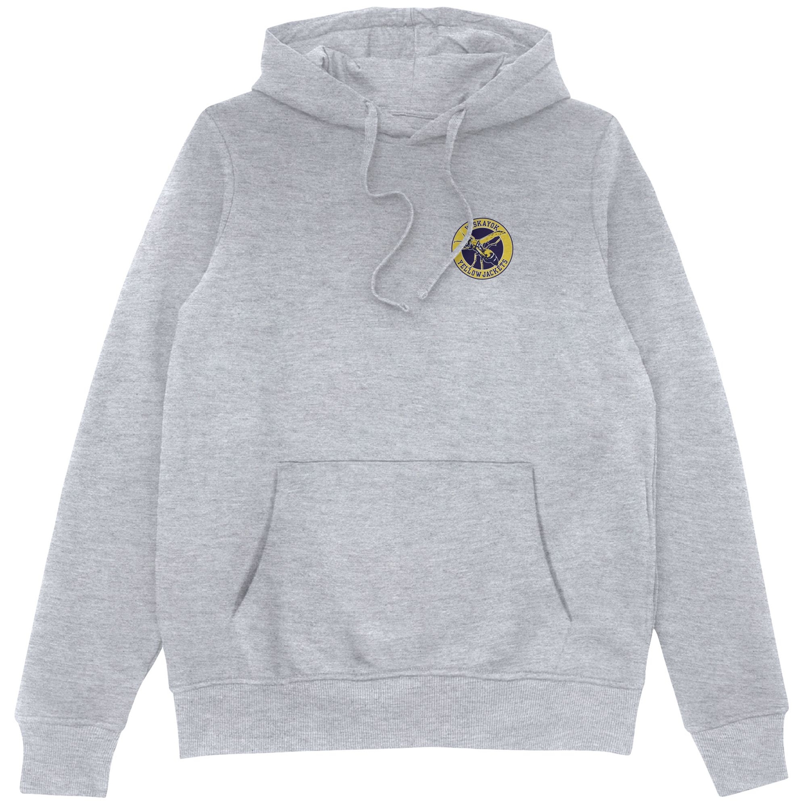 Yellow Jackets Collegiate Hoodie - Grey - XXL
