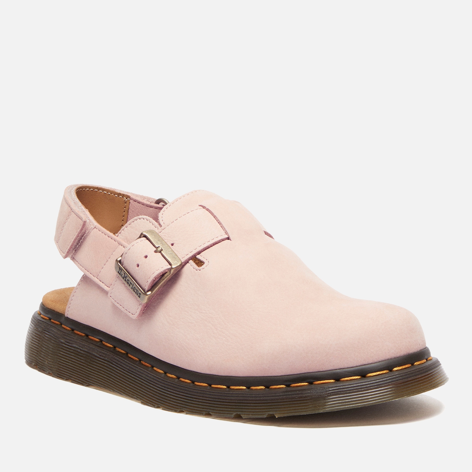 Dr. Martens Women's Jorge II Nubuck Mules - Powder Pink - UK 3