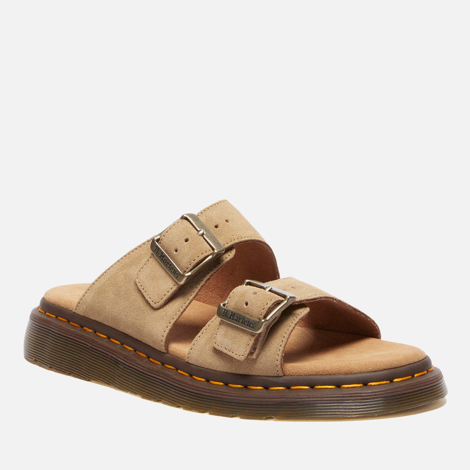 Dr. Martens Josef Suede Double-Strap Sandals - UK 3