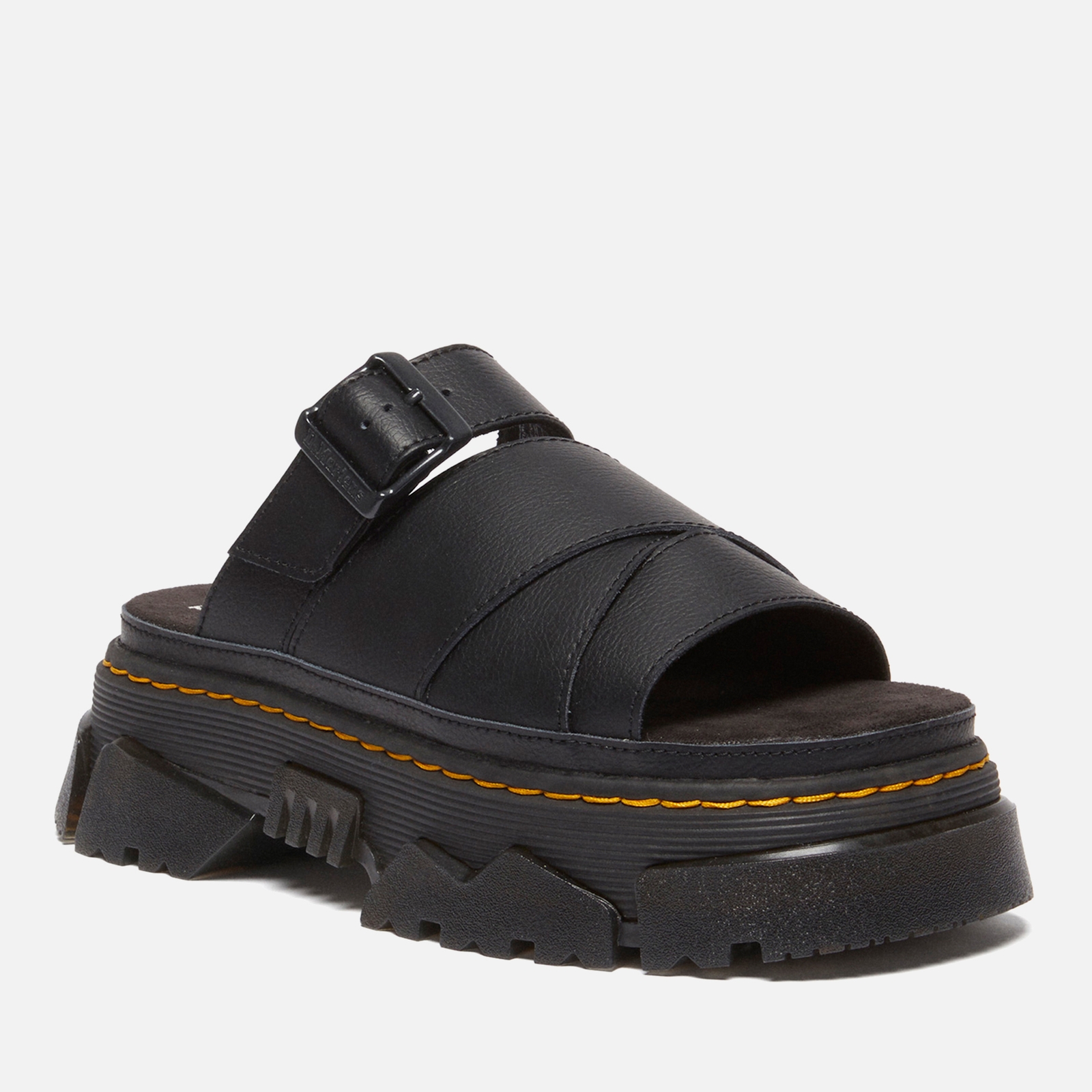 Dr. Martens Women's Mattison Leather Slide Sandals - UK 8