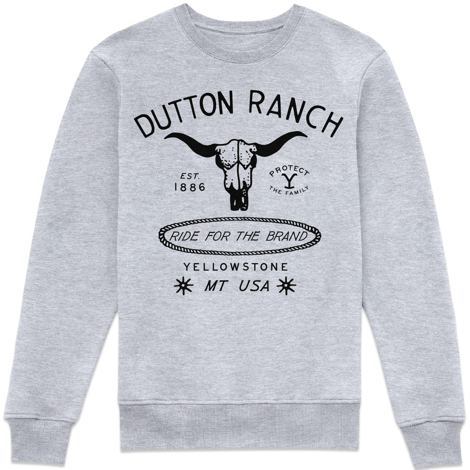 Yellowstone Ride For The Brand Sweatshirt - Grey - XS