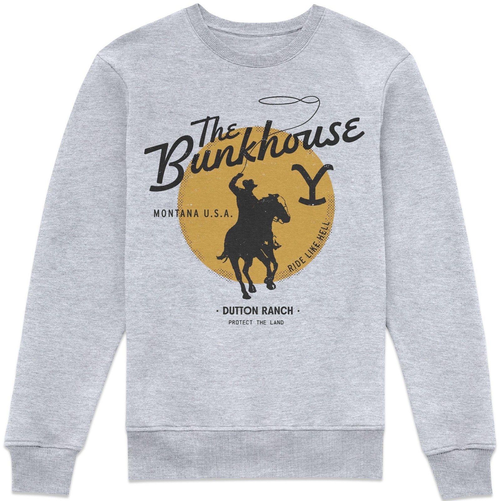 Yellowstone The Bunkhouse Sweatshirt - Grey - L