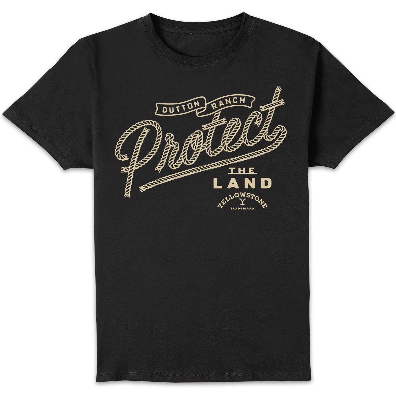Yellowstone Protect The Land Unisex T-Shirt - Black - XL