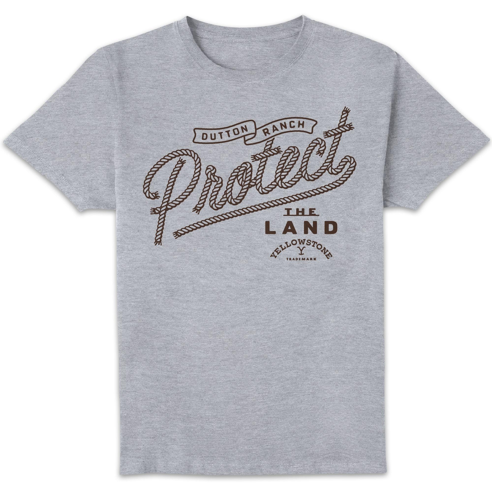 Yellowstone Protect The Land Unisex T-Shirt - Grey - XL