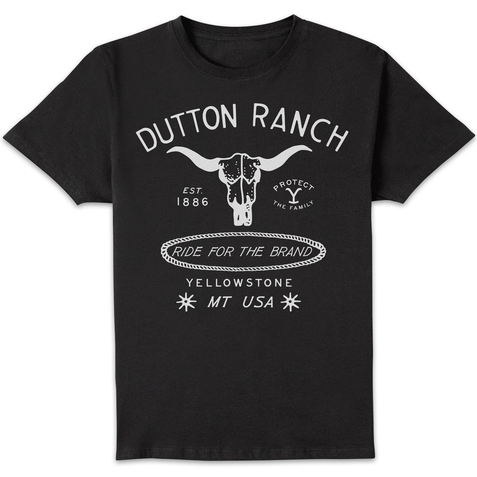 Yellowstone Ride For The Brand Unisex T-Shirt - Black - 4XL