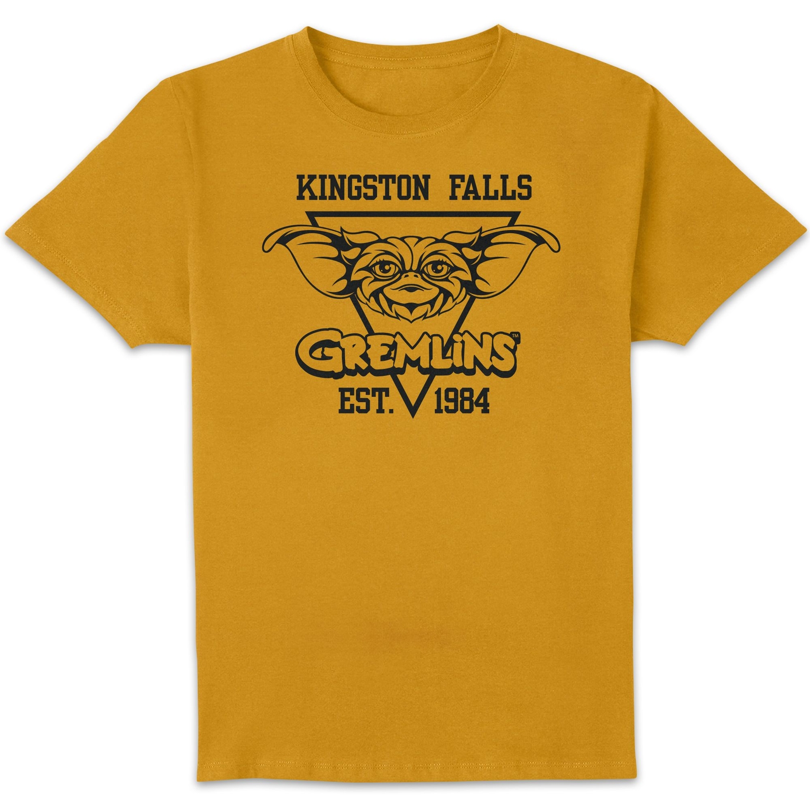 Gremlins Kingston Falls '84 Unisex T-Shirt - Mustard - L