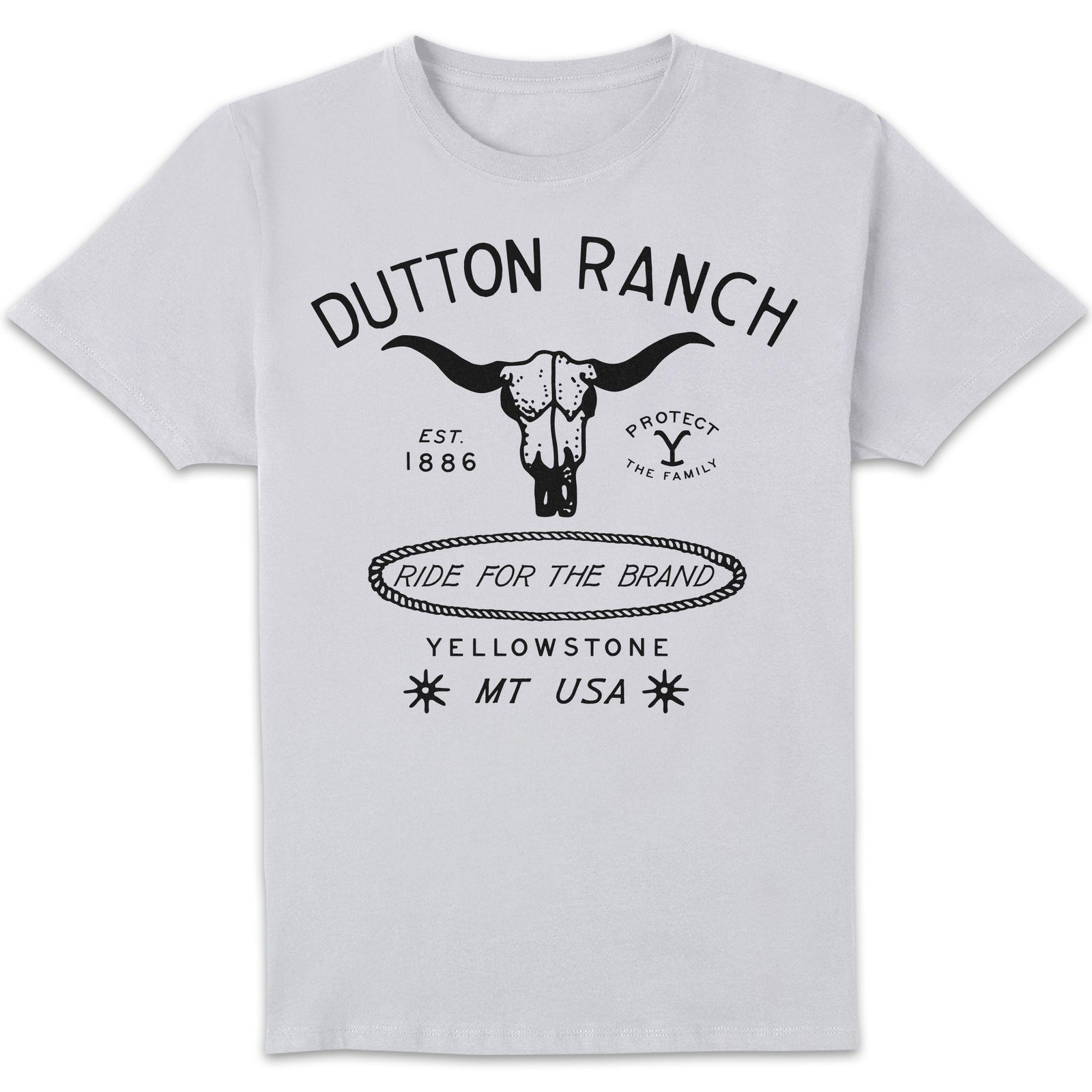 Yellowstone Ride For The Brand Unisex T-Shirt - White - XXL