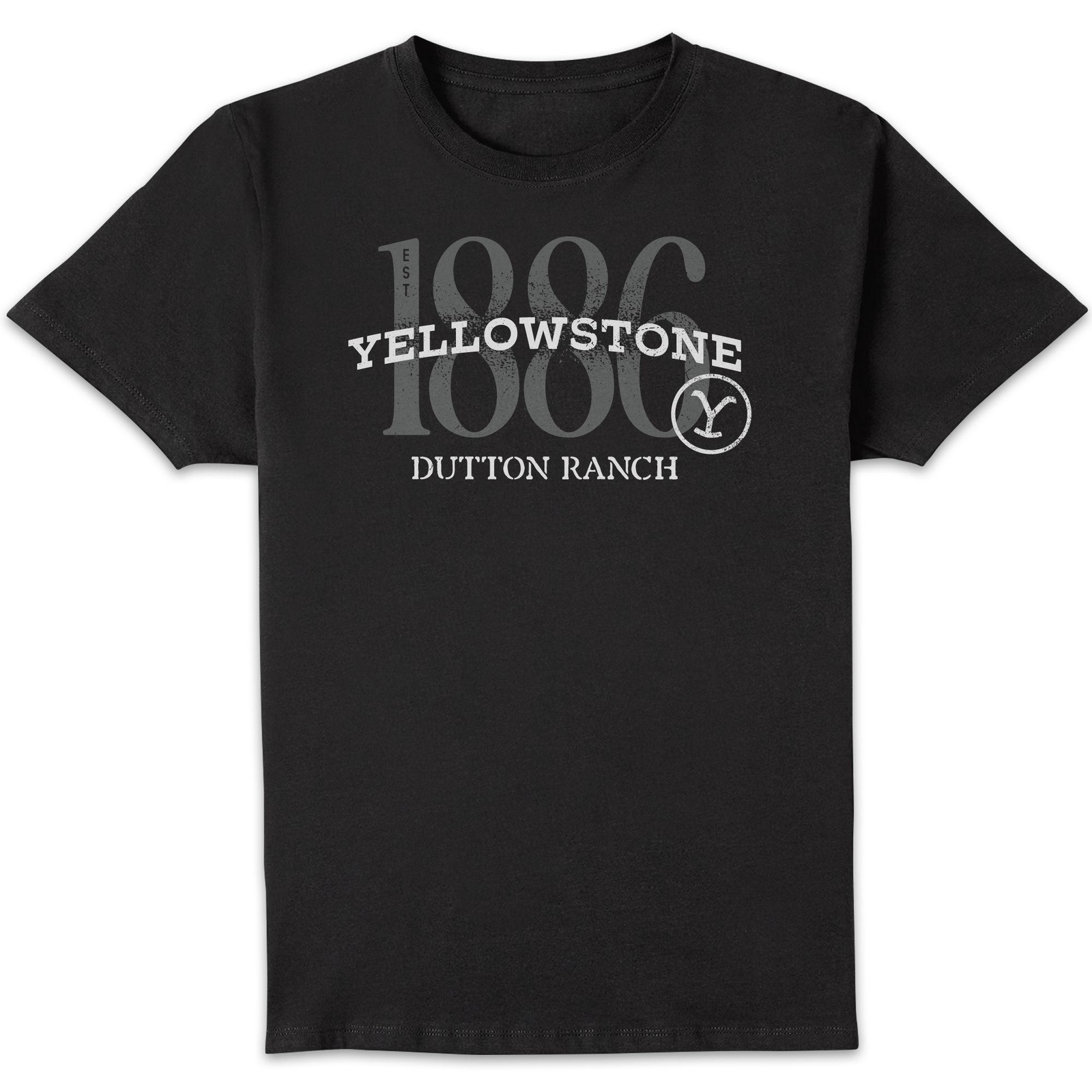 Yellowstone 1886 Unisex T-Shirt - Black - M