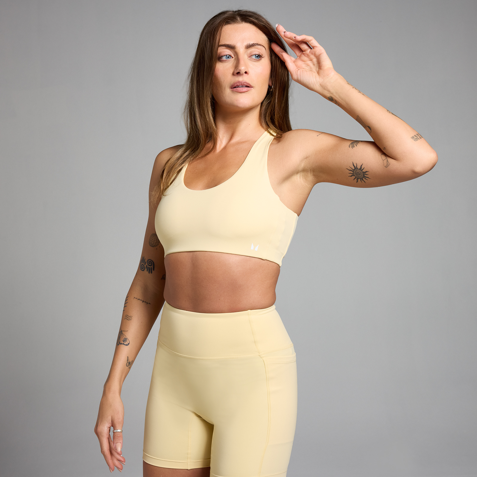 MP Női Active Cross Back Állítható Melltartó – Vajszín - L