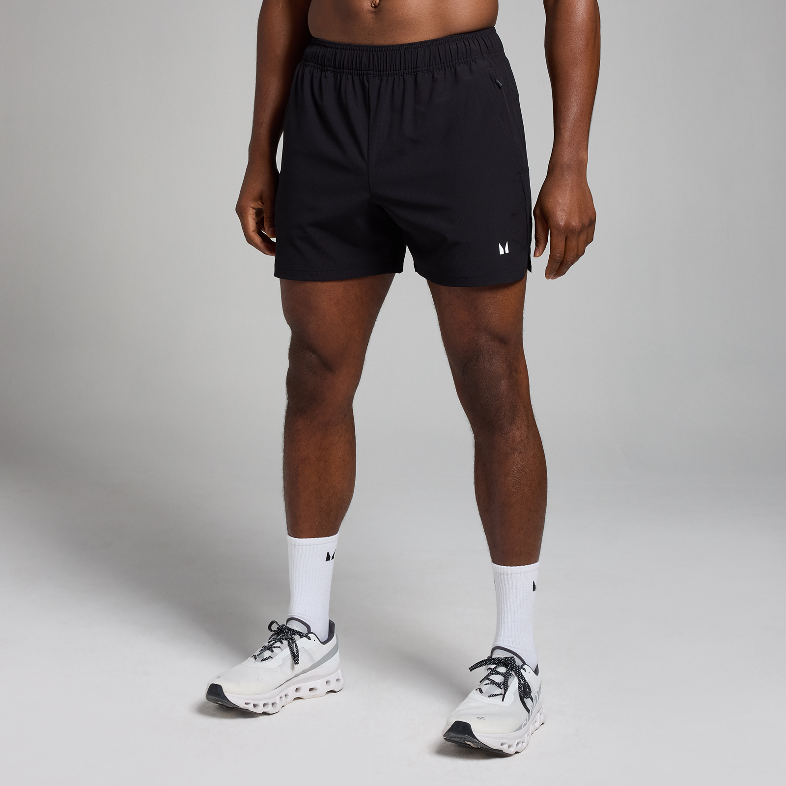 MP Pánské Active Training Pocket Šortky – Černé - XS