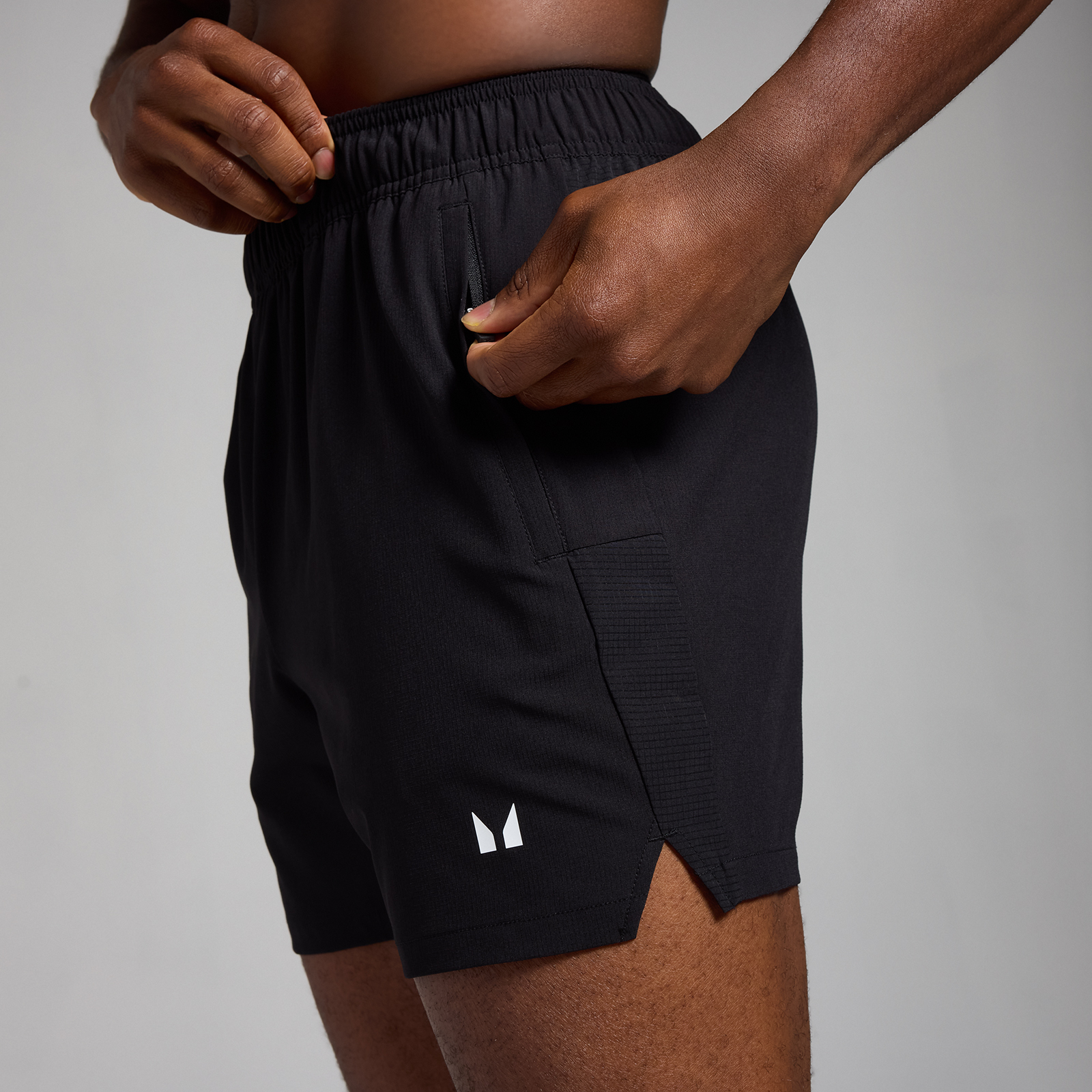 Thumbnail - MP Herren Active Trainingsshorts mit Taschen – Schwarz - S