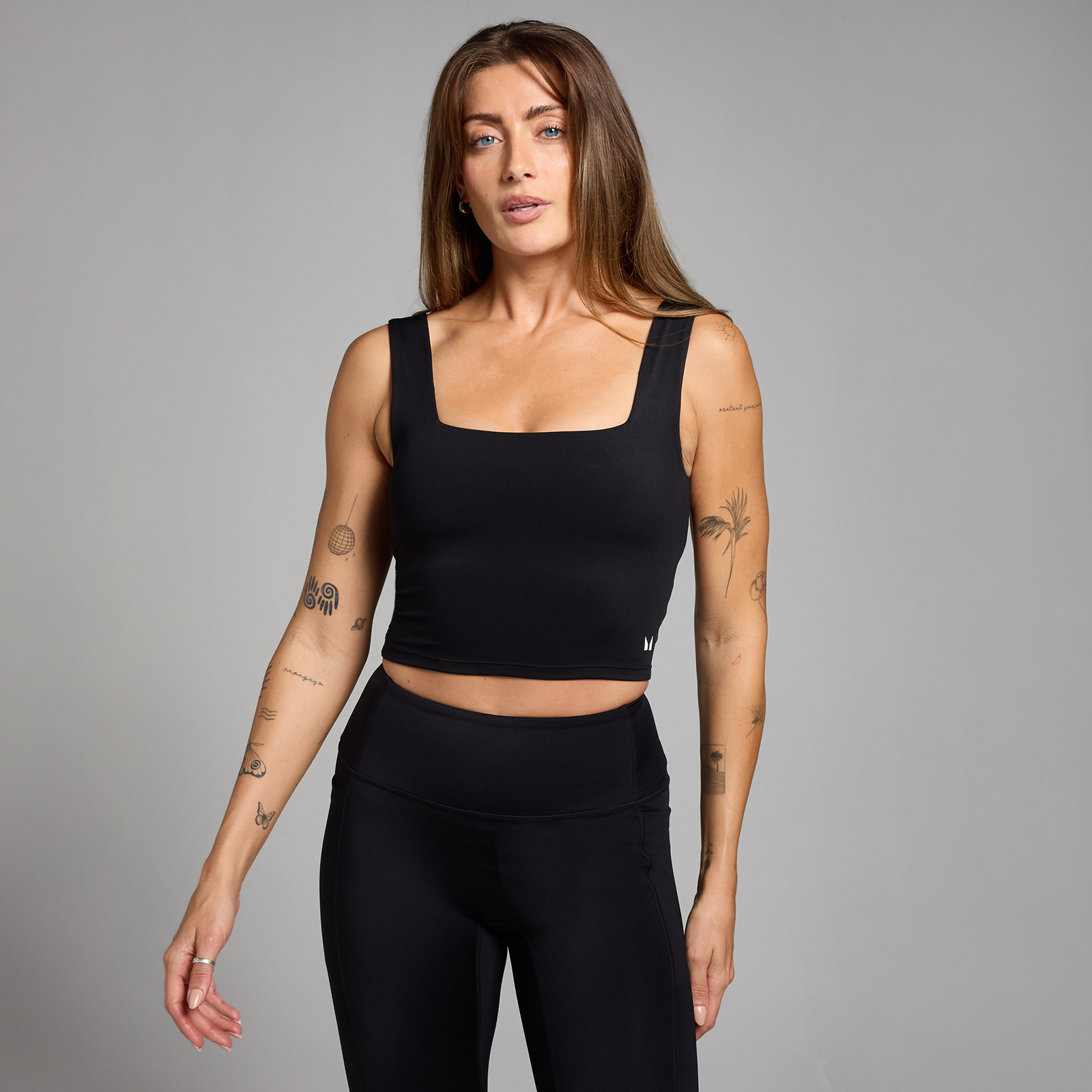 Myprotein UK MyProtein MP Women's Active Square Neck Vest - Black - M
