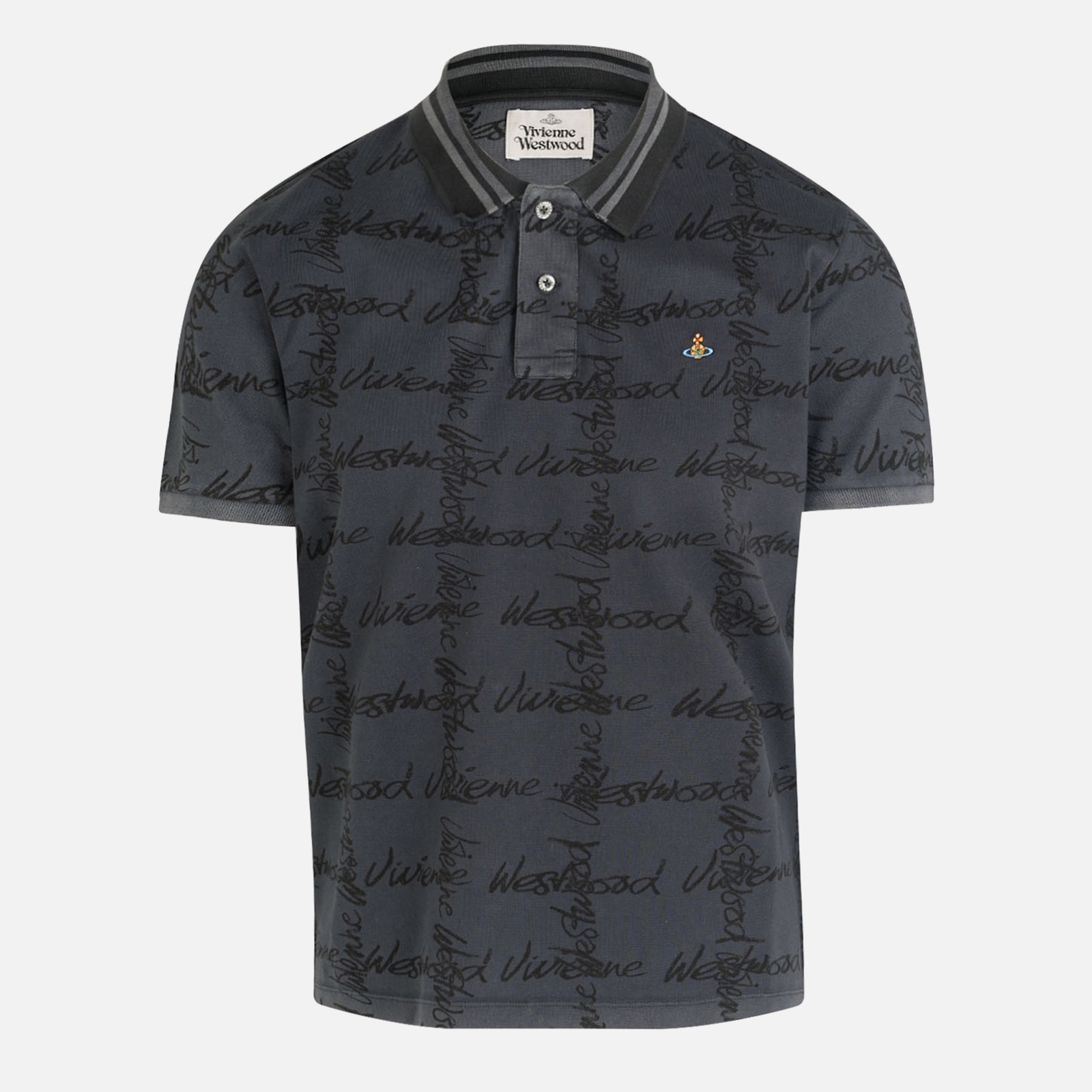 Vivienne Westwood Classic Cotton-Piqué Polo Shirt - M