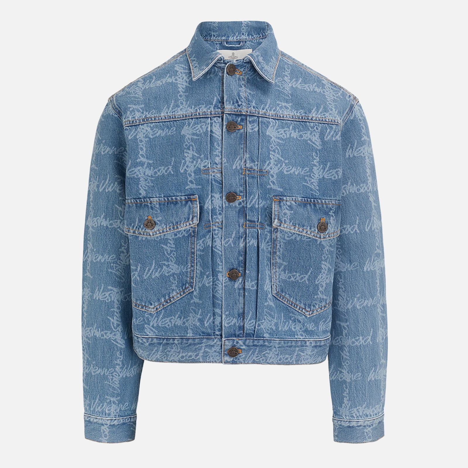 Vivienne Westwood Marlene Jacquard Denim Jacket - XL