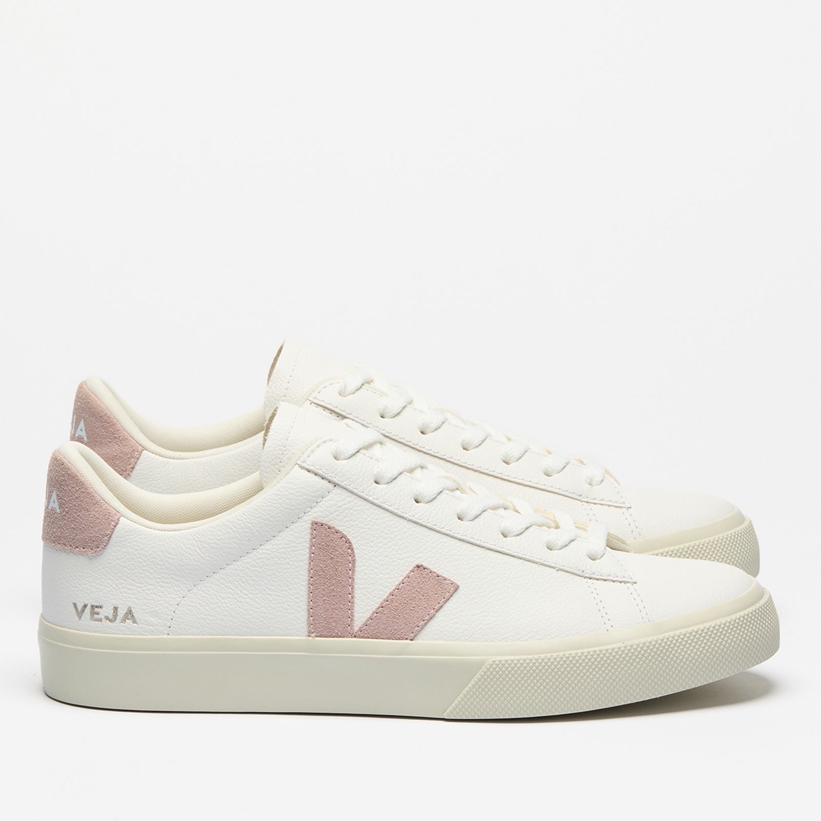 Veja Women's Campo Chrome-Free Leather Trainers - UK 5