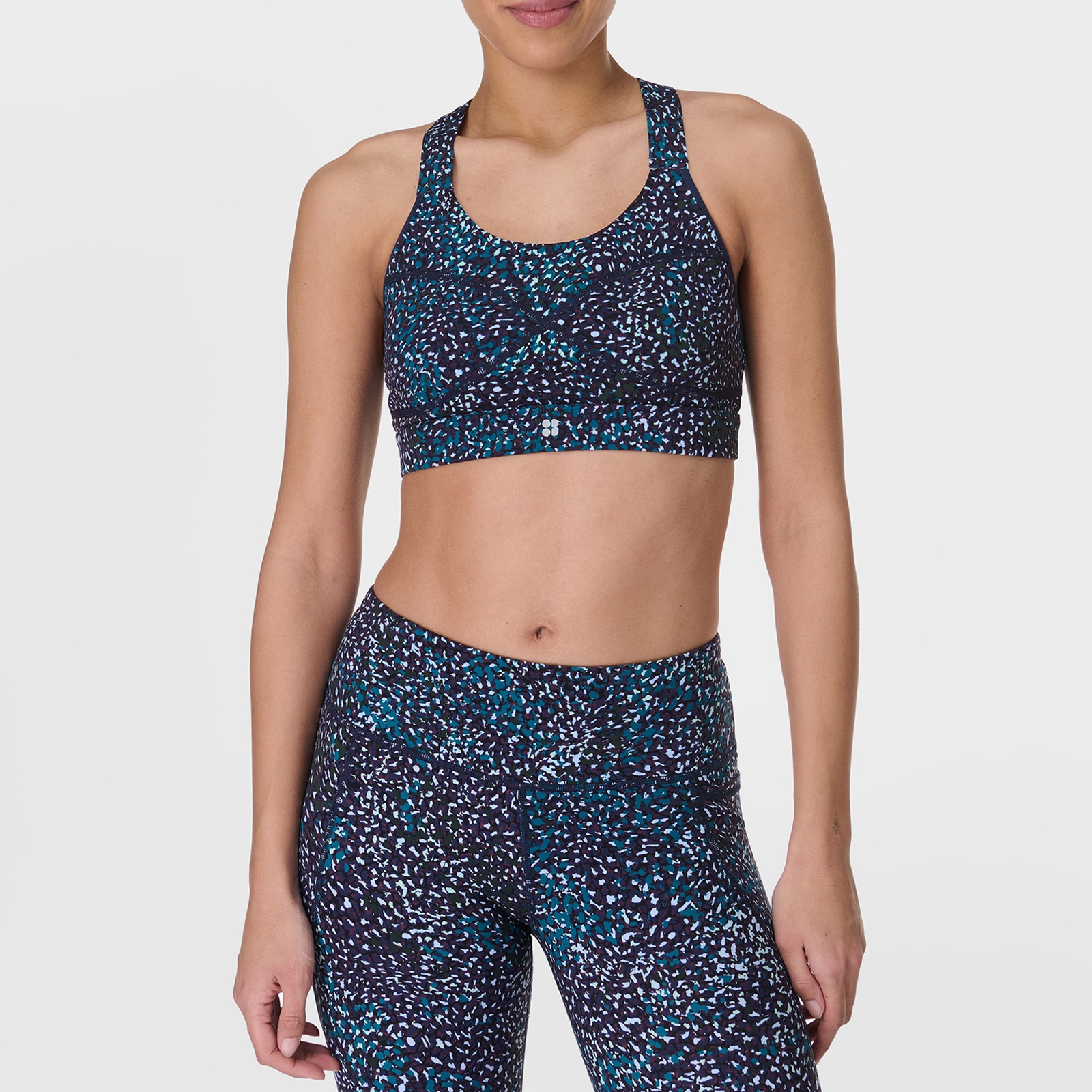 Sweaty Betty Power Stretch-Jersey Sports Bra - M