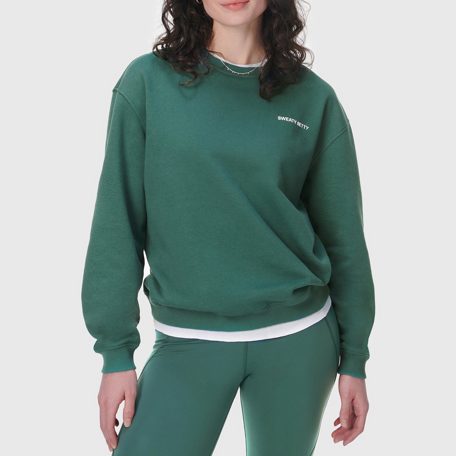 Sweaty Betty Revive Loopback Cotton-Jersey Sweatshirt - XXS-XS
