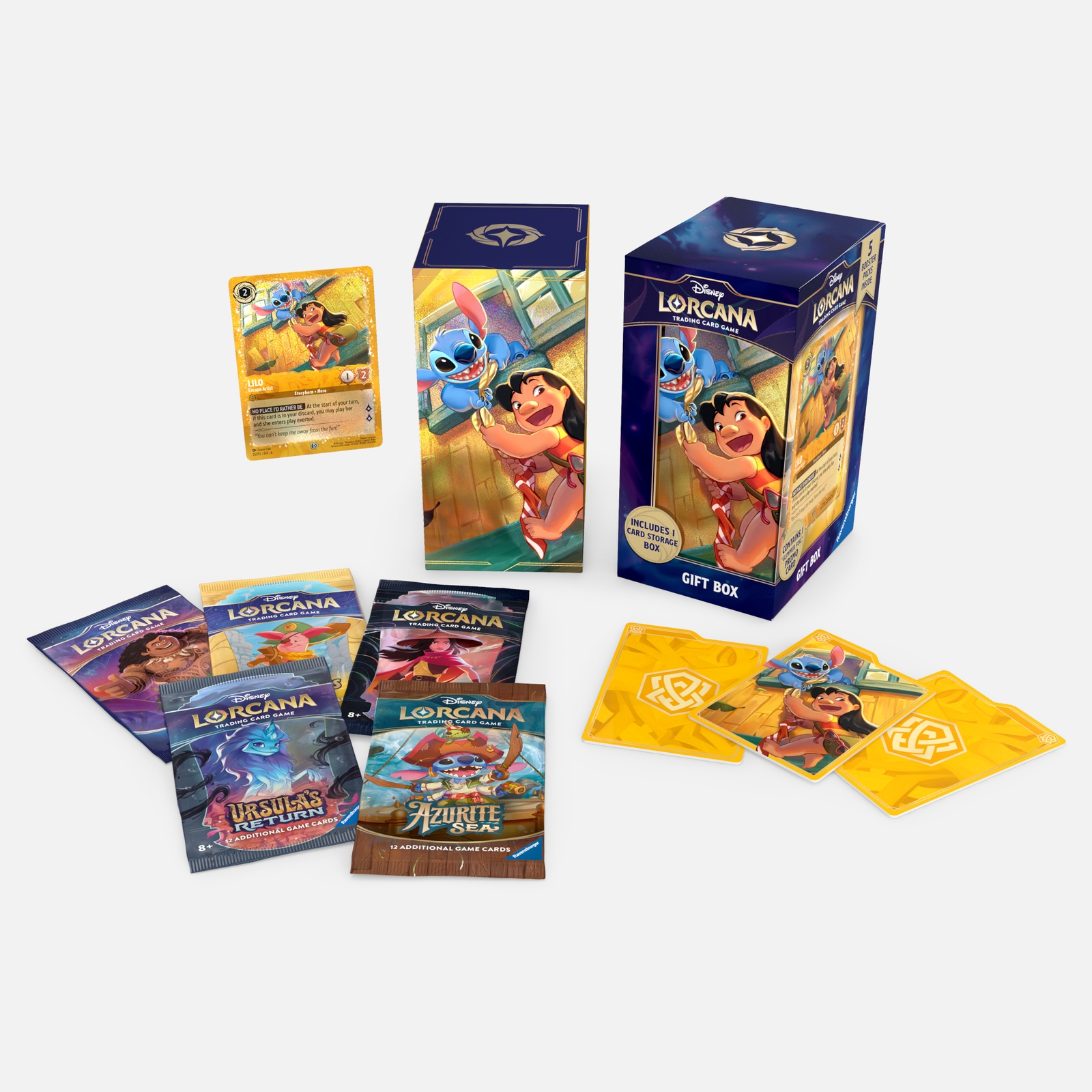 Disney Lorcana Trading Card Game Archazia's Island Lilo Gift Box