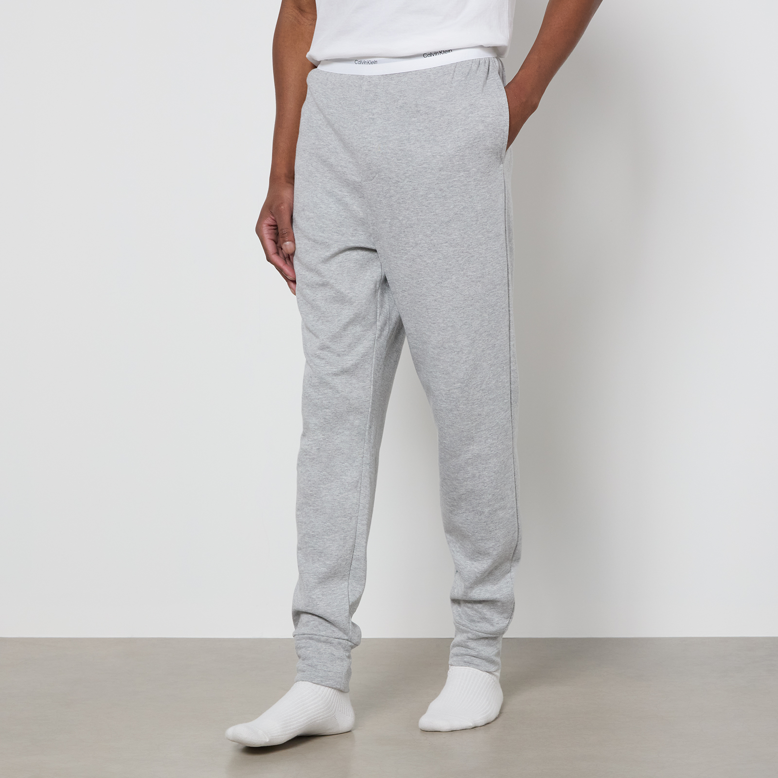 Calvin Klein Cotton-Blend Terry Joggers - XL