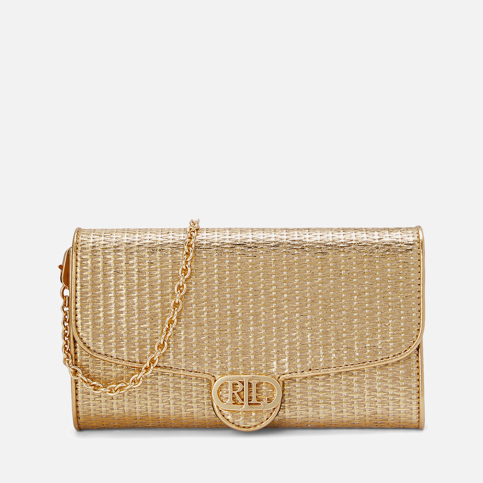 Lauren Ralph Lauren Adair 20 Metallic Woven Wallet