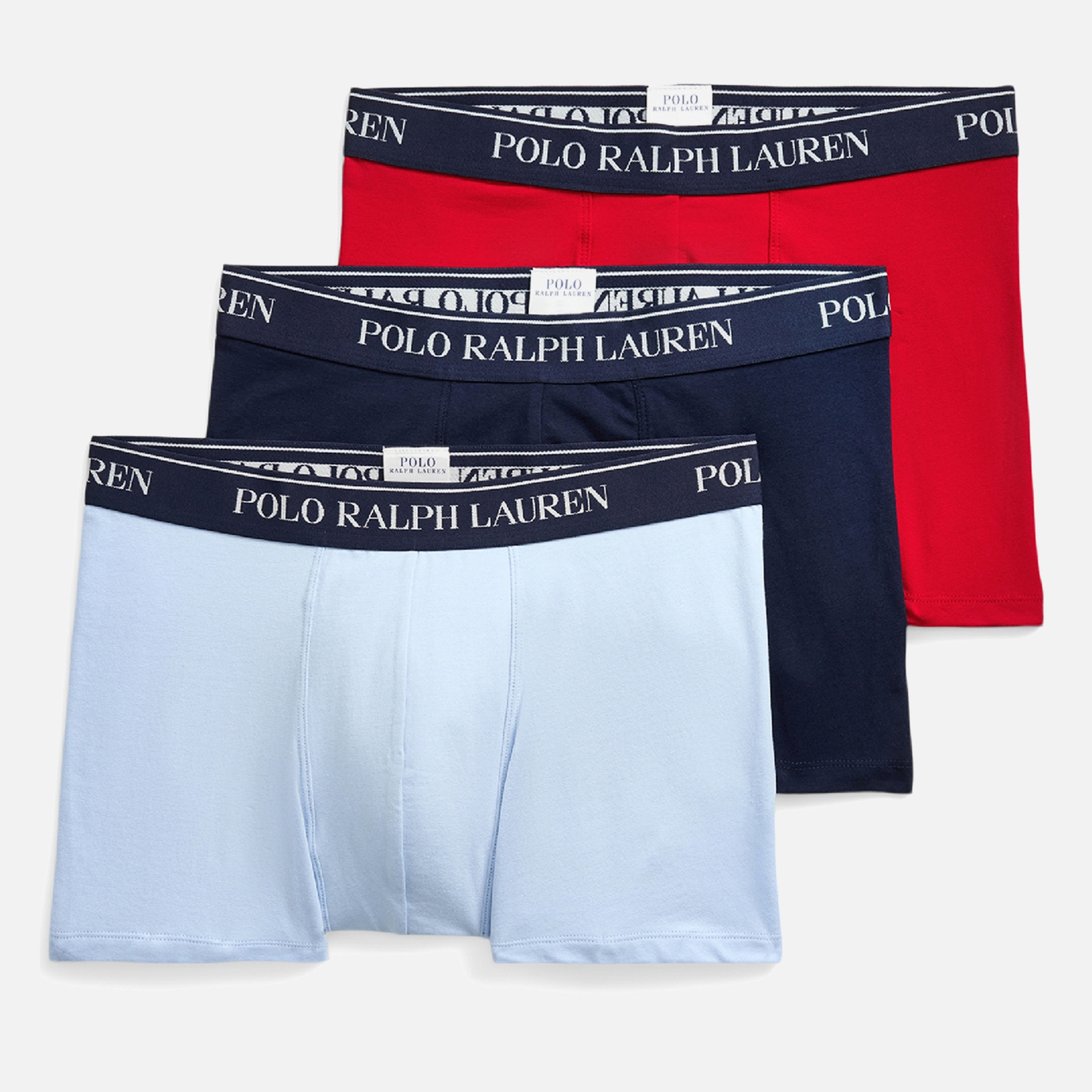 Polo Ralph Lauren 3 Pack Classic Cotton-Jersey Boxer Trunks - S
