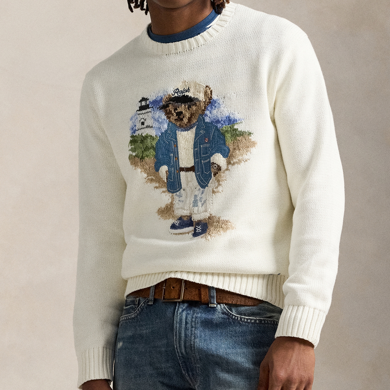 Polo Ralph Lauren Cotton Intarsia-Knit Jumper - S