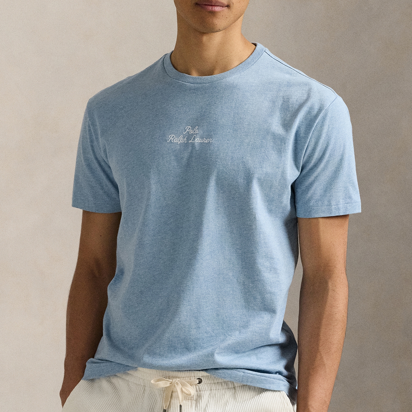 Polo Ralph Lauren Classic Fit Cotton-Jersey Embroidered Script T-Shirt - XL