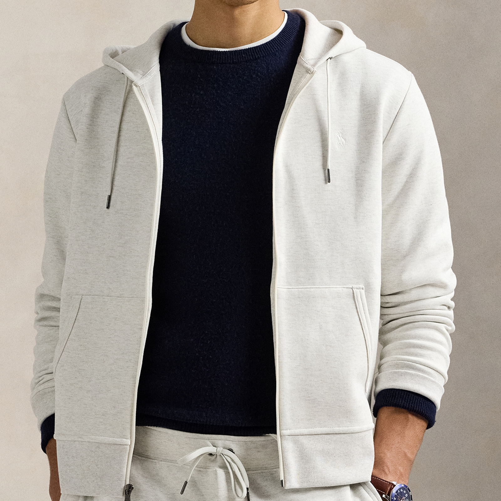 Polo Ralph Lauren Performance Lightweight Cotton-Blend Hoodie - S