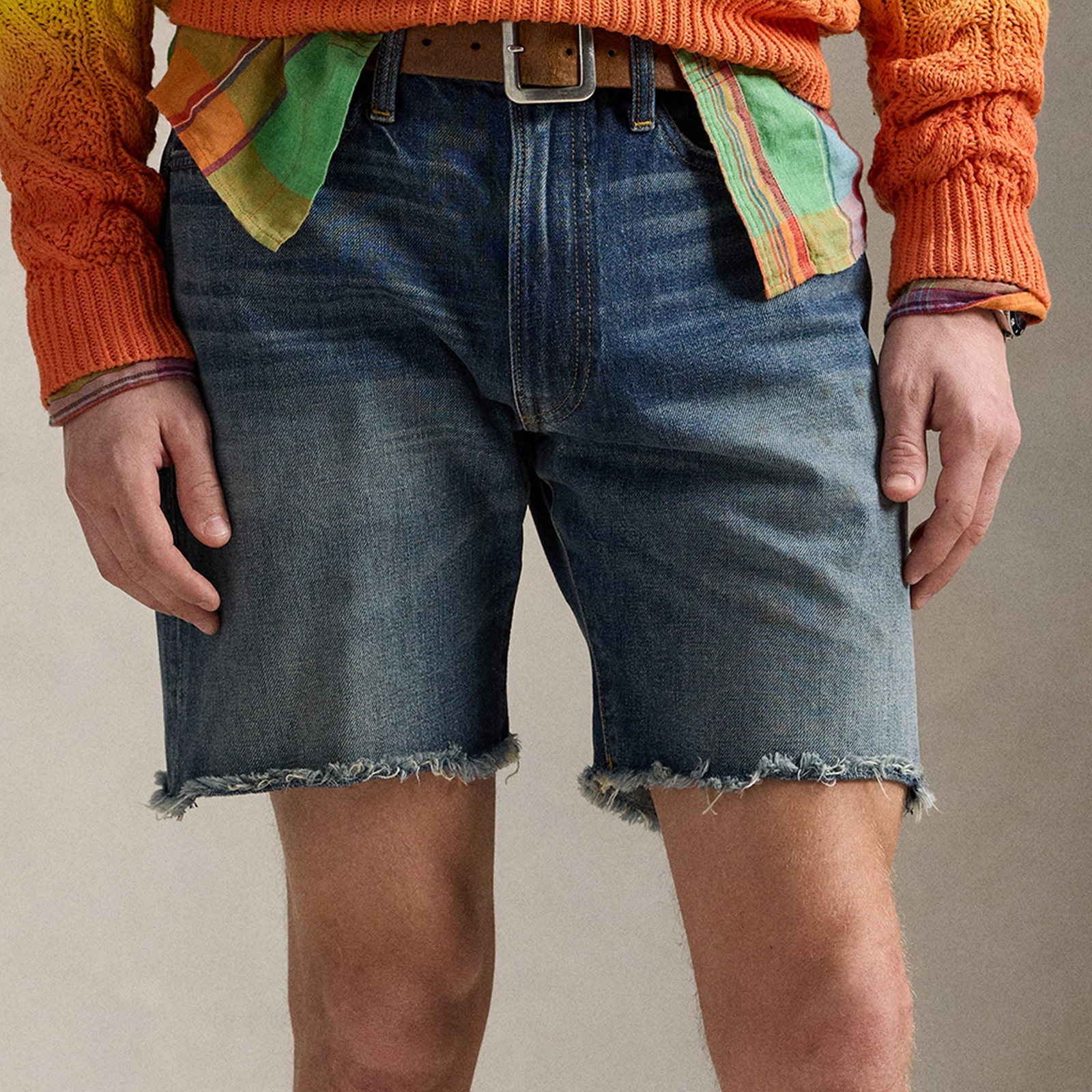 Polo Ralph Lauren Classic Fit Rigid Denim Shorts - W32/L32