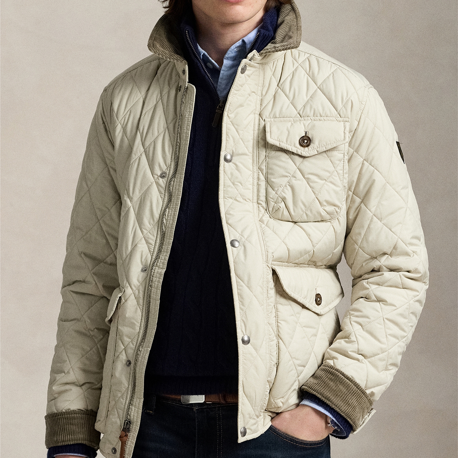 Polo Ralph Lauren Quilted Shell Beaton Field Jacket - XL