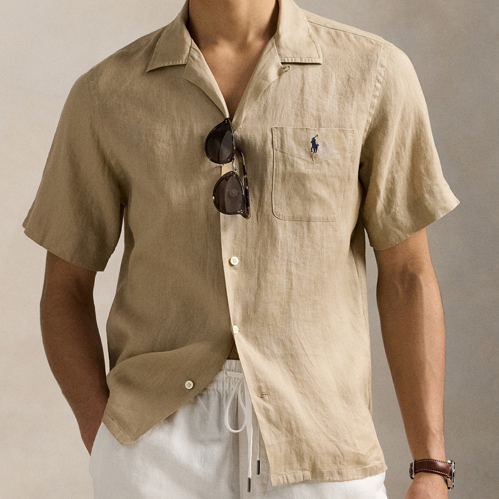 Polo Ralph Lauren Linen Shirt - M