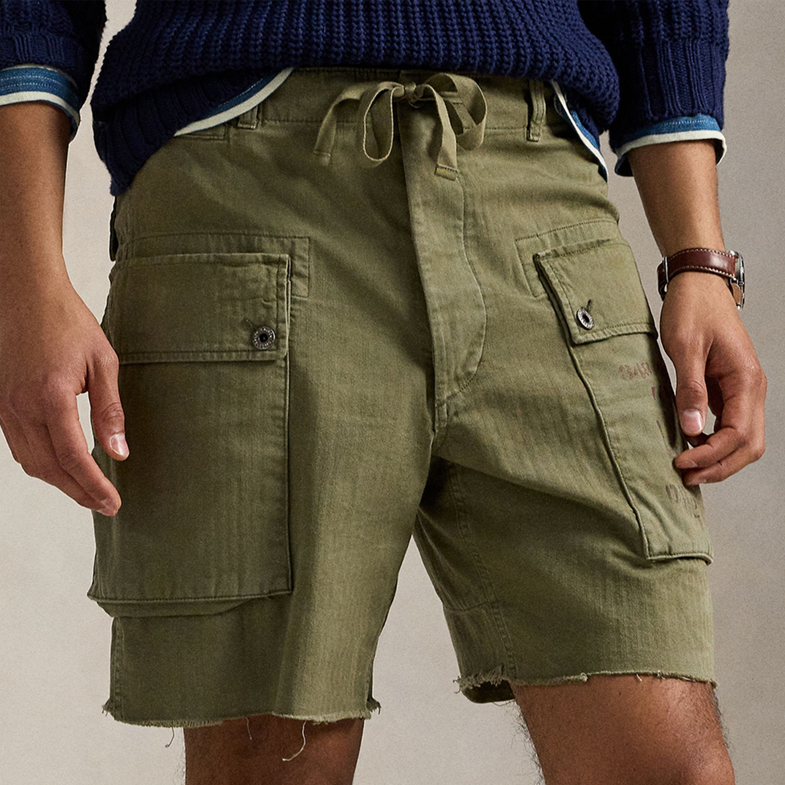 Polo Ralph Lauren Relaxed Denim Cargo Shorts - W34/L32