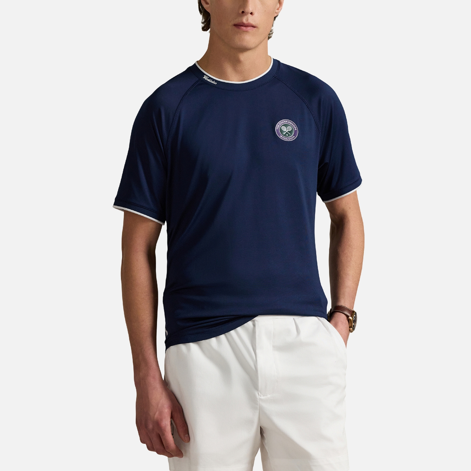 Polo Ralph Lauren x Wimbledon Jacquard Active T-Shirt - S