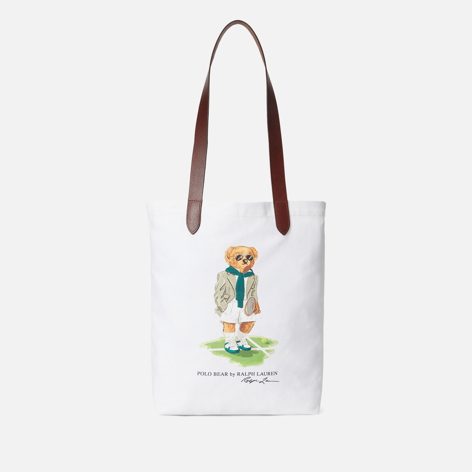 Polo Ralph Lauren x Wimbledon Bear Canvas Tote Bag
