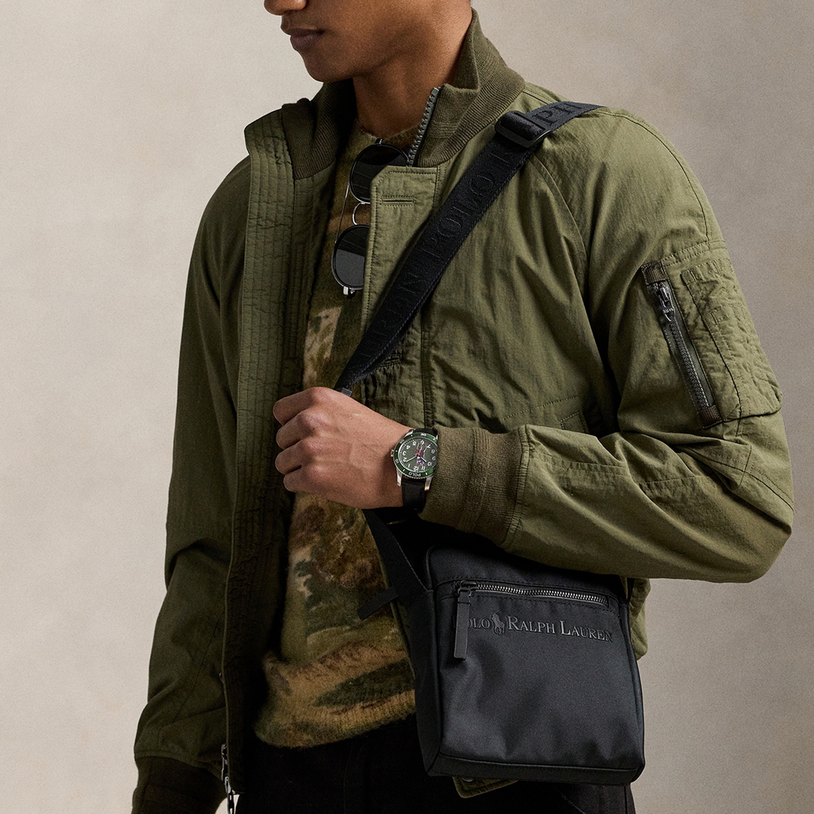 Polo Ralph Lauren Canvas Crossbody Bag