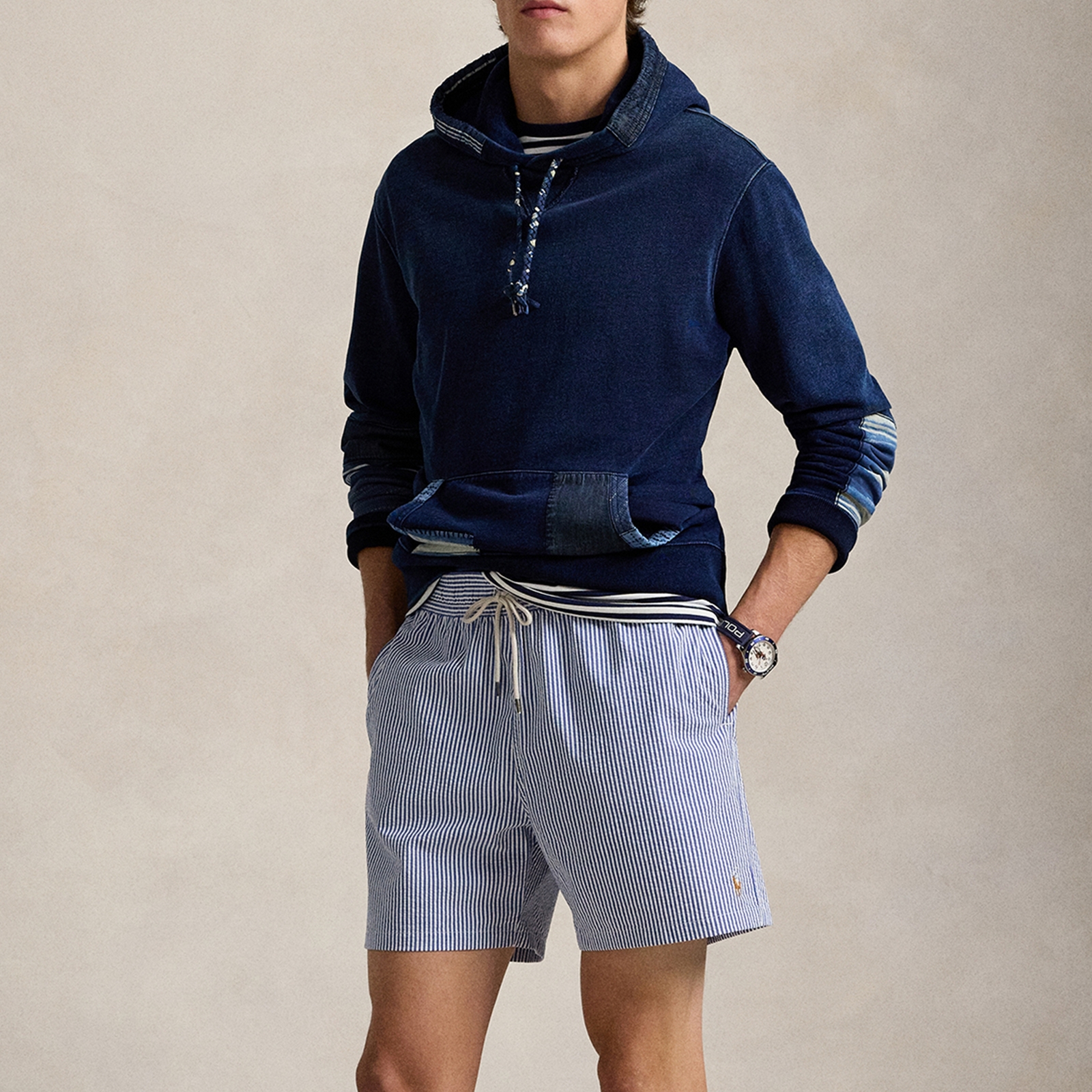 Polo Ralph Lauren Traveler Seersucker Swimming Trunks - XXL