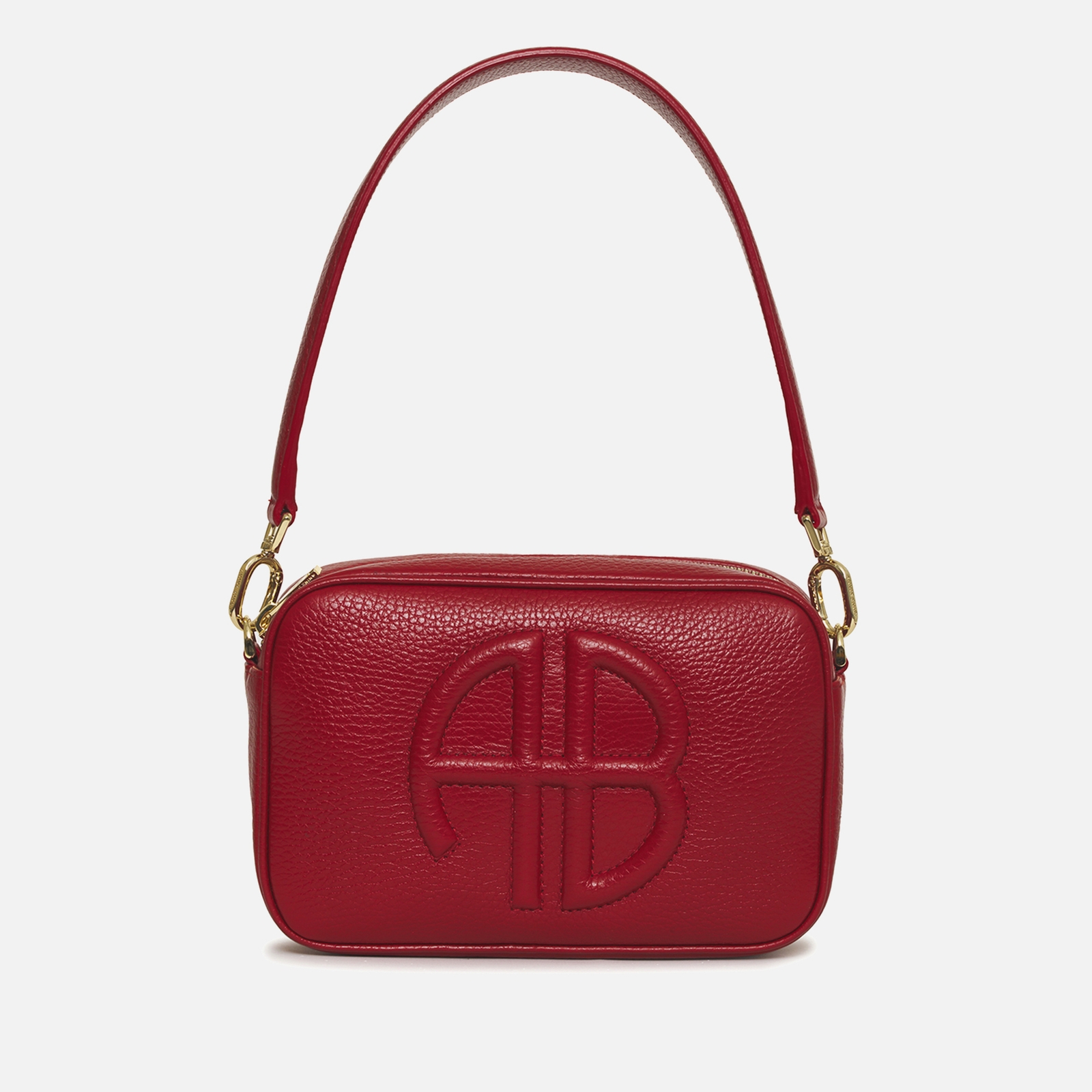 Anine Bing Lili Pebble-Grain Leather Bag